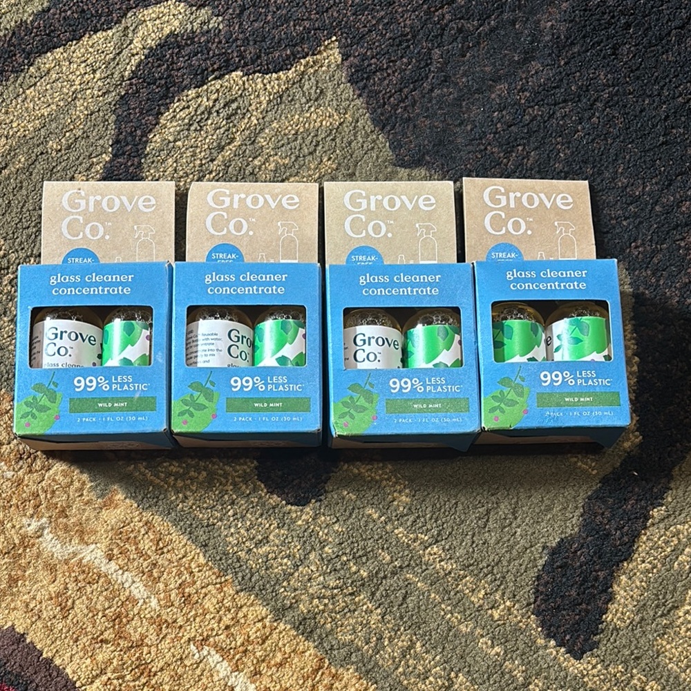 Grove Co. multipurpose eco-friendly cleaning concentrate /4 box’s‎